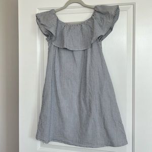 Eliza J seersucker striped dress